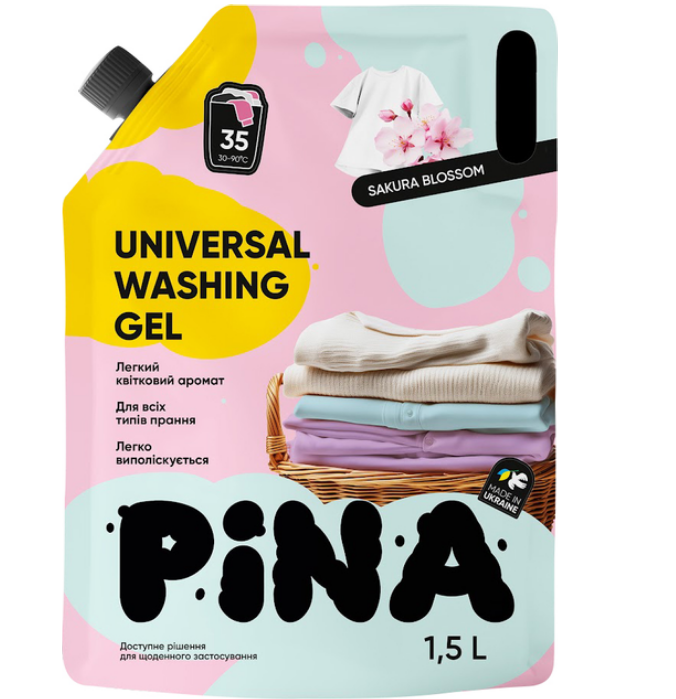 Pina гель д/прання1,5л Universal Sakura Blossom